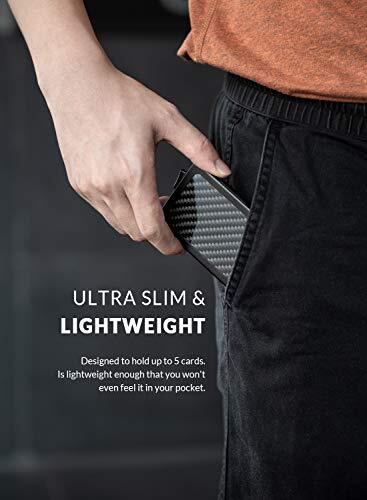 Pop Up Wallet,Slim Minimalist Credit Card Holder For Men and Women RFID Blocking