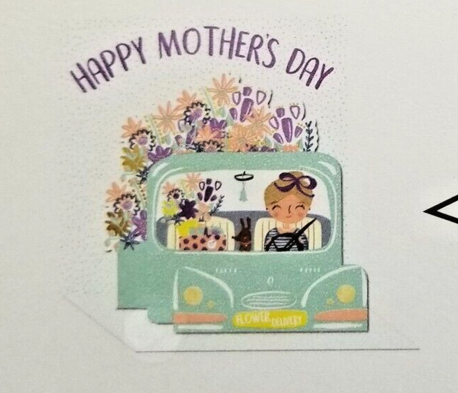 Mother’s Day Greeting Card Pop-Up Flowers Happy Mother’s Day General Anyone New