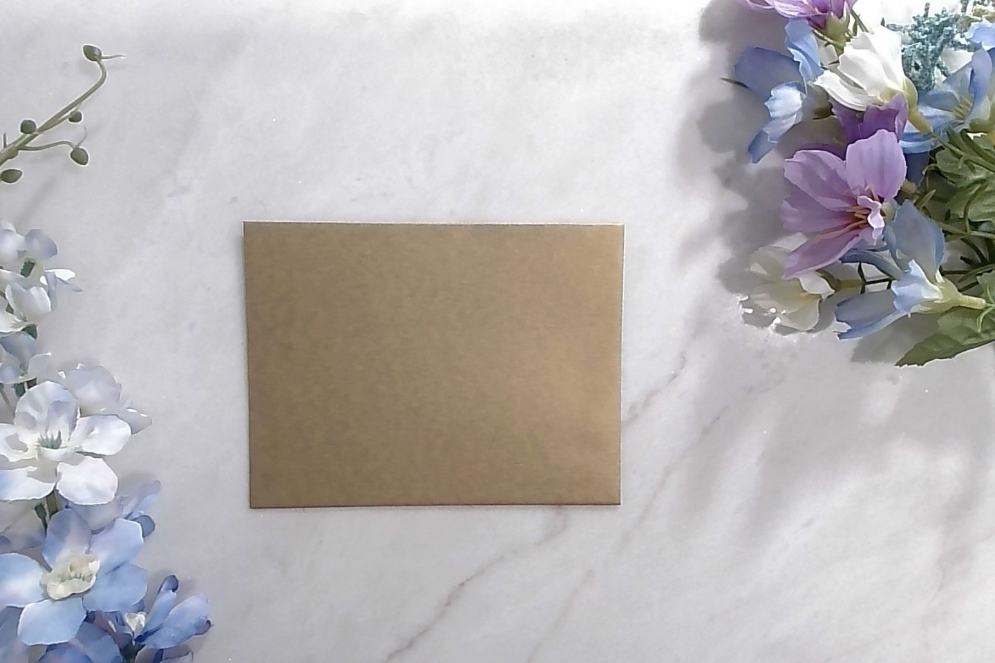 Set of 25 A2 Gummed Envelope Curious Alchemy – Gold 80 lb text