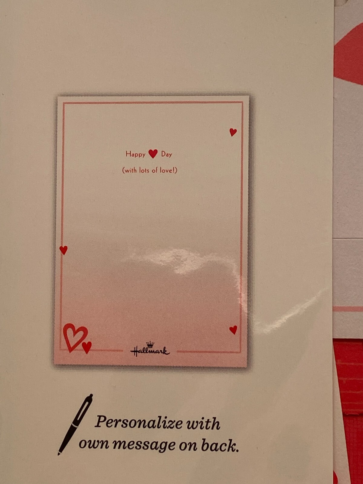 Hallmark Valentine’s Day Pop-Up Card & Envelope Paper Wonder With Lots of Love!