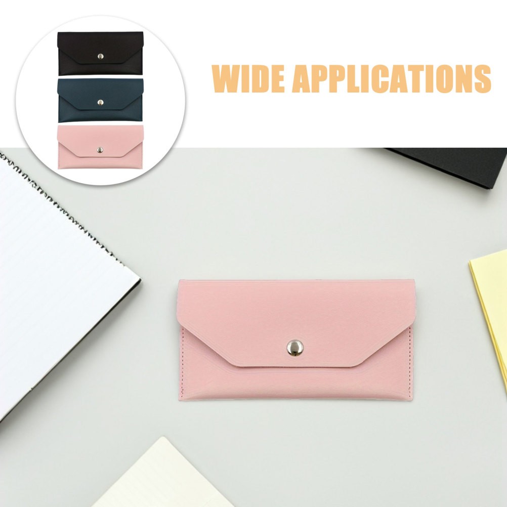 3 Pcs Money Envelopes for Cash Wallet Earphone Protective Case Coin Purse