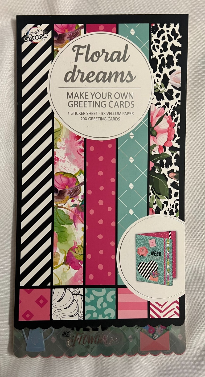 Craft Universe Make your own greeting cards – Floral dreams