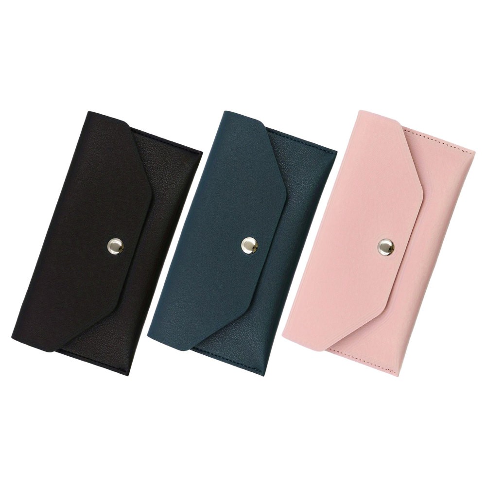 3 Pcs Money Envelopes for Cash Budget Wallet Card Case Women Cute Cosmetic Bag