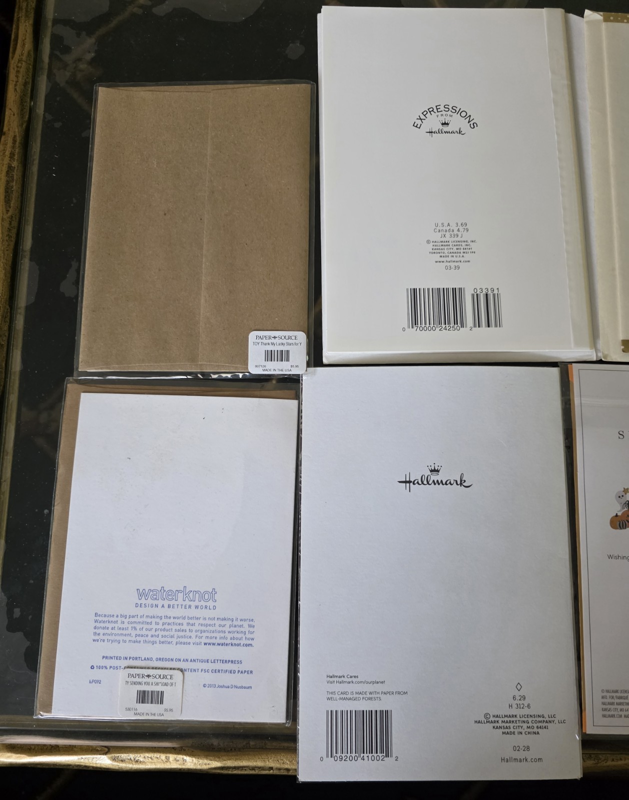 HUGE Lot Of Assorted Holiday Hallmark Cards. Over 70+ Unique Cards