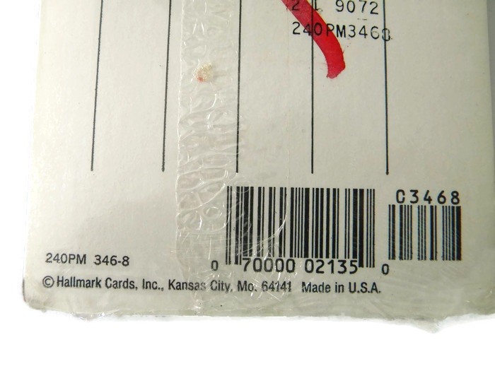 1968 Sealed Polka Dot Party Invitations Set of 8 by Hallmark Black White Blue