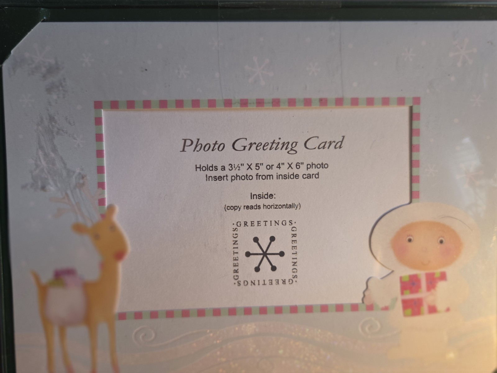 Holiday Photo Greeting Cards With Self Sealed Envelopes
