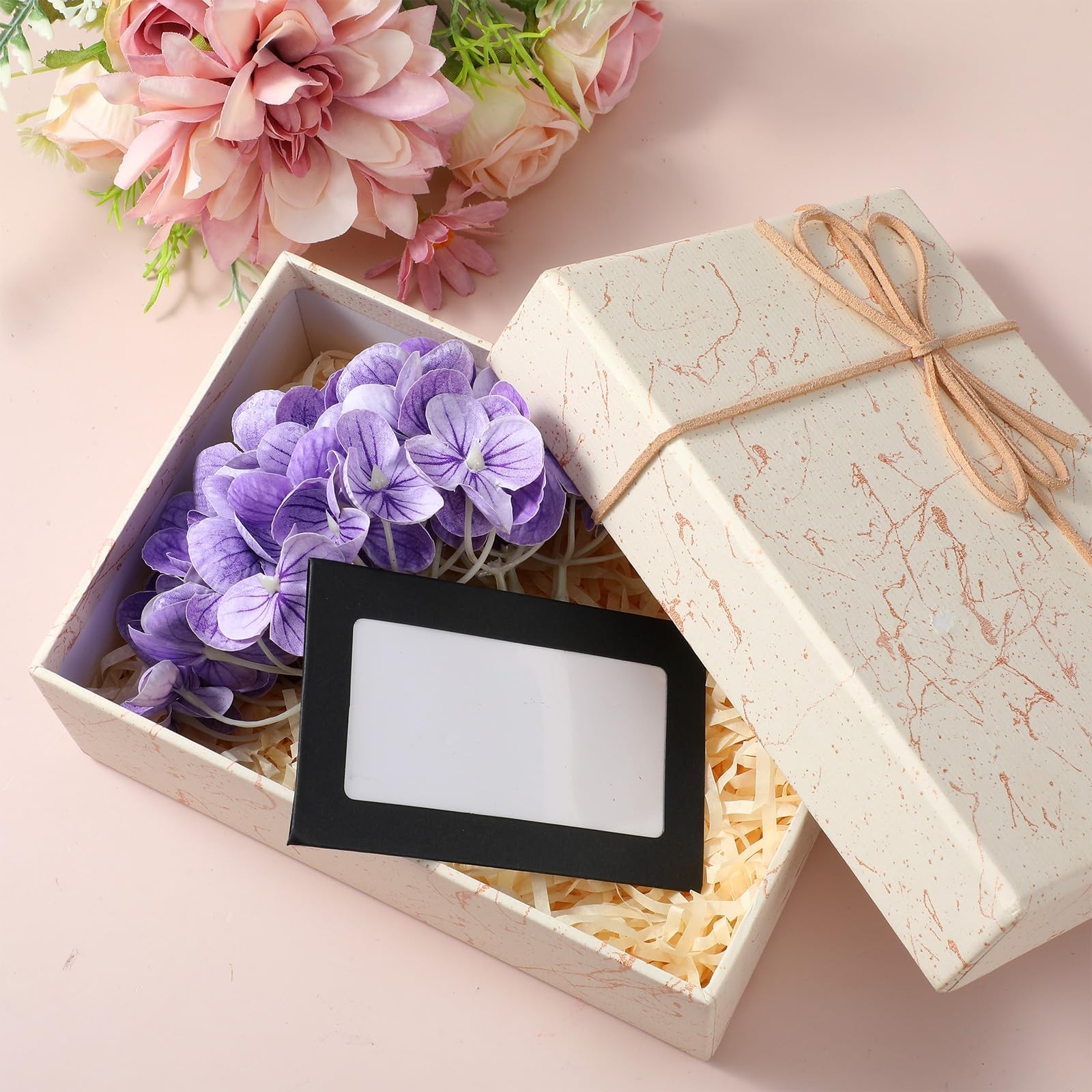 120 Pcs Window Gift Card Envelopes 3.9 x 2.4 Inch Credit Cards Size Black Gif…