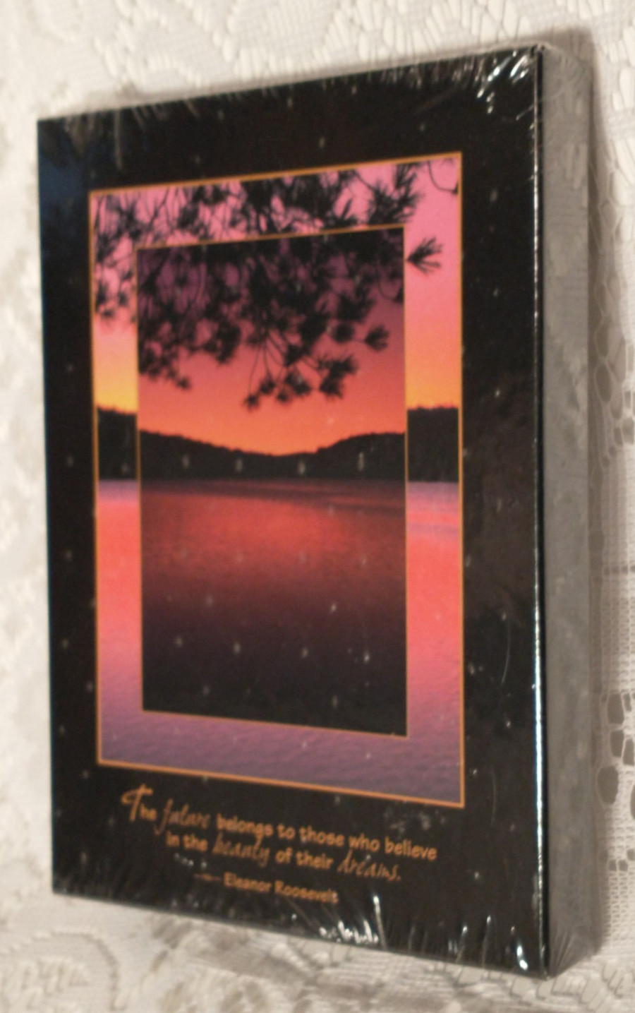 Reflections on Living Sunset 12 Notes and Envelopes tblbu1
