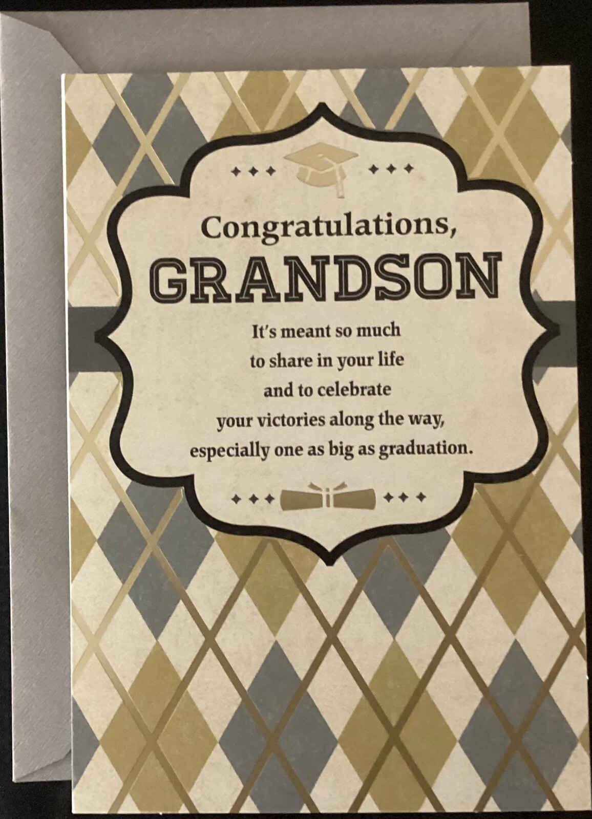 Graduation Card For Grandson Hallmark Greeting Card