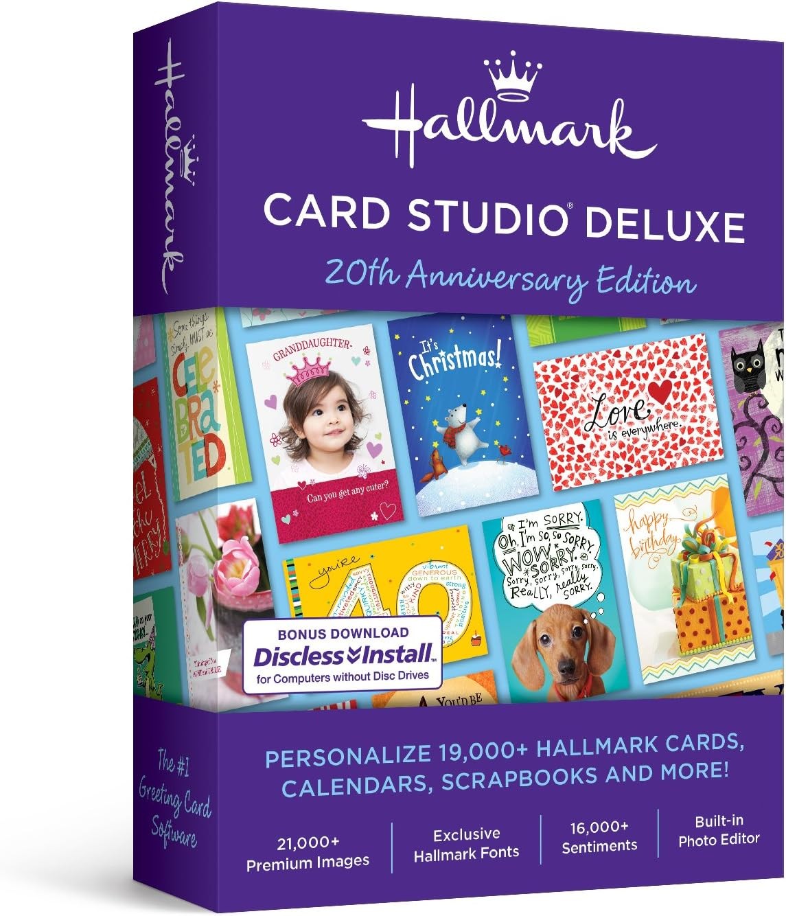 Hallmark Card Studio Deluxe 2019 Greeting Card Design Software