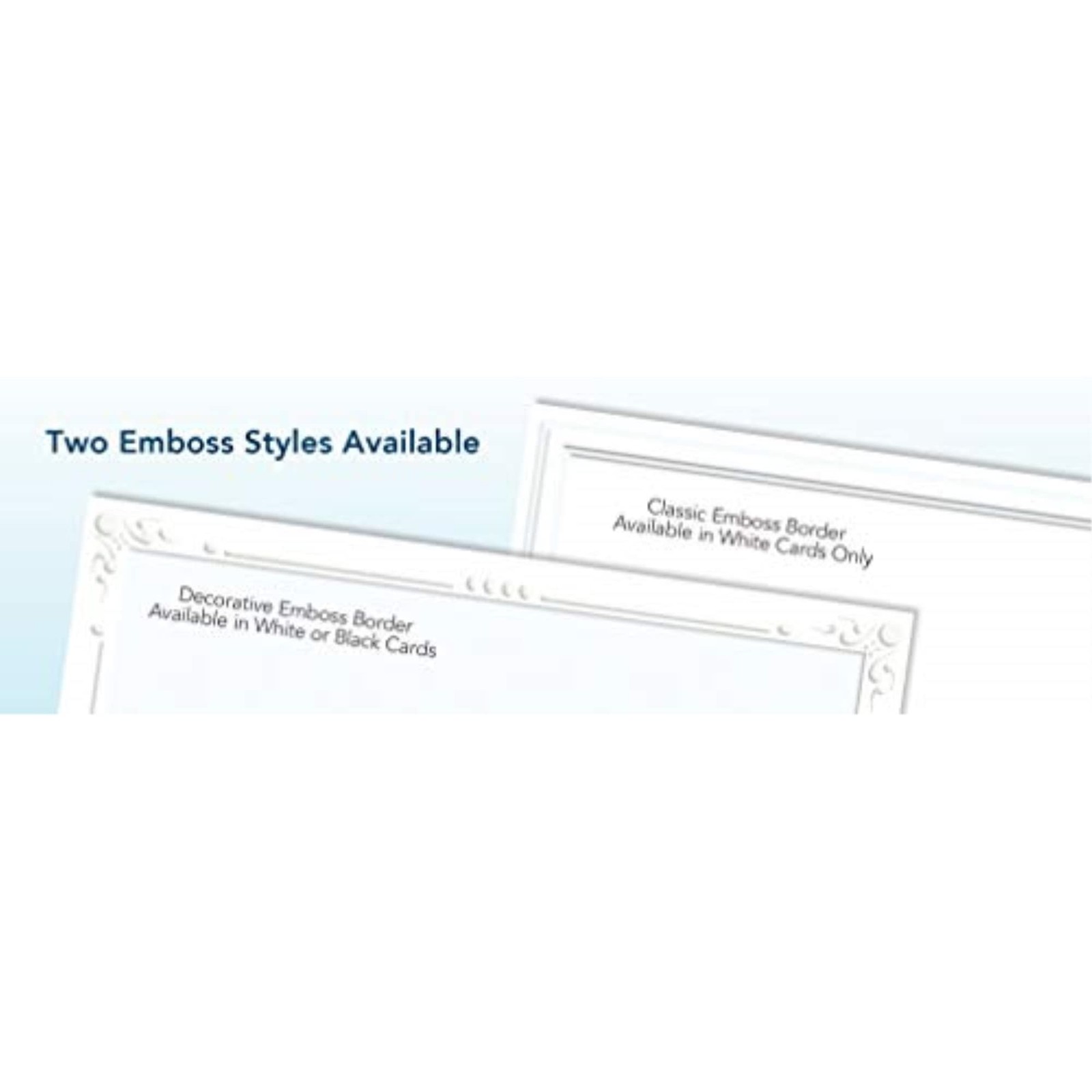 Strathmore Photo Mount Cards, White with Classic Border, 5×6.875 inches, 100