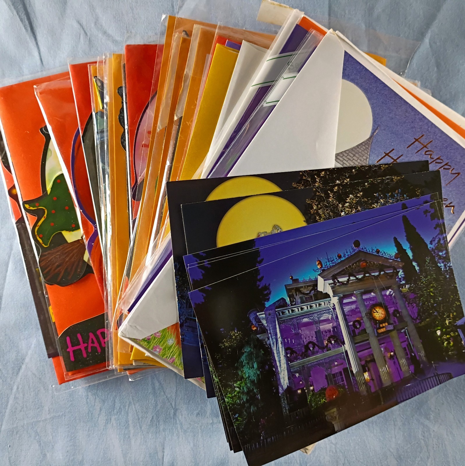 Lot of Unused Halloween Greeting Cards and Postcards