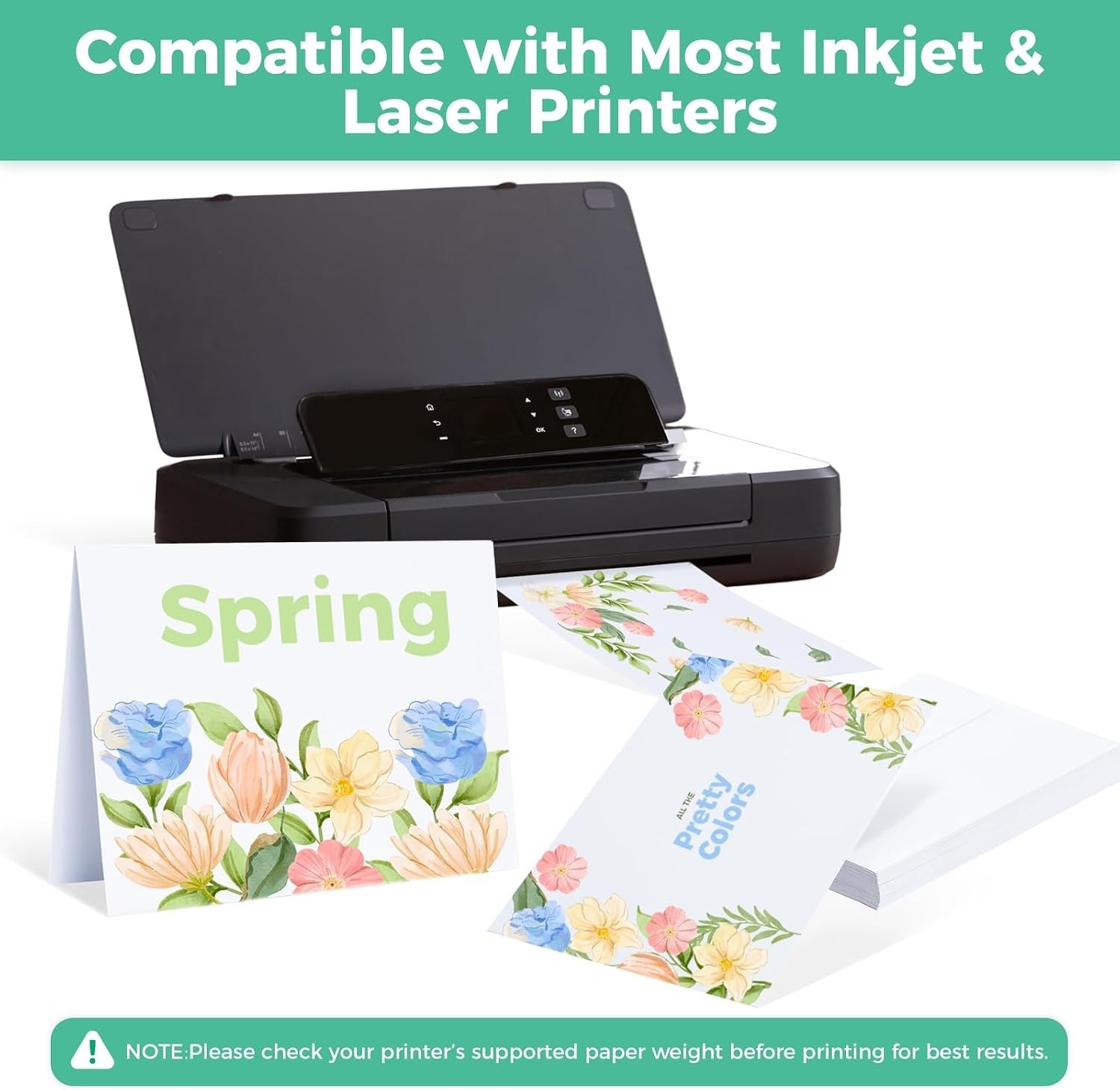 200 Pack White Cards and Envelopes Set – DIY Greeting Cards