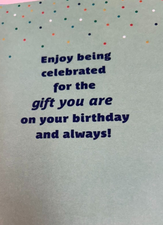 Happy Birthday Greeting Card & Envelope ~ Religious