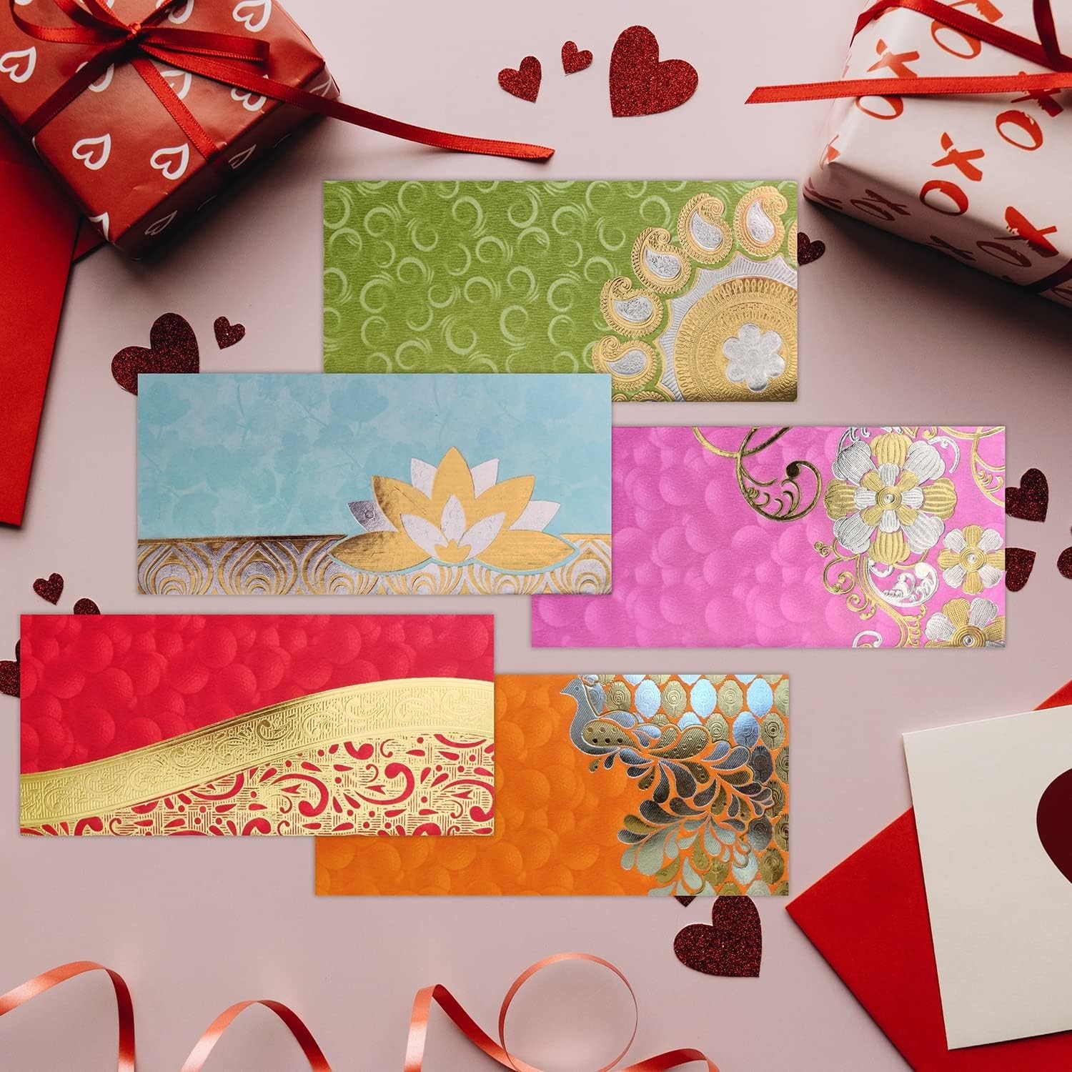 Handmade Assorted Gift Envelopes – Perfect for Any Celebration Occasion