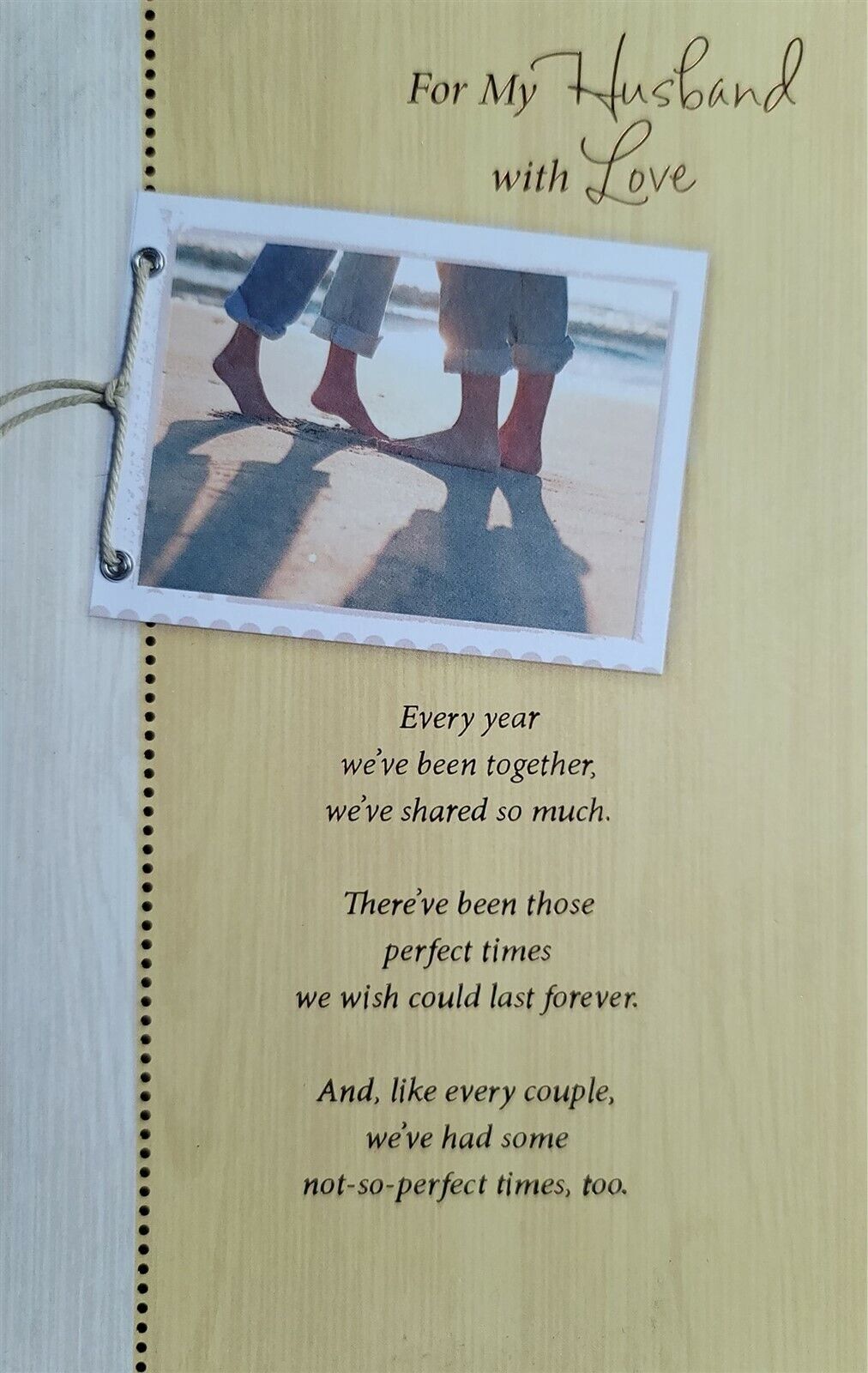 AG Anniversary Card: Husband…It’s the Everyday Simple Moments I’m Thankful For