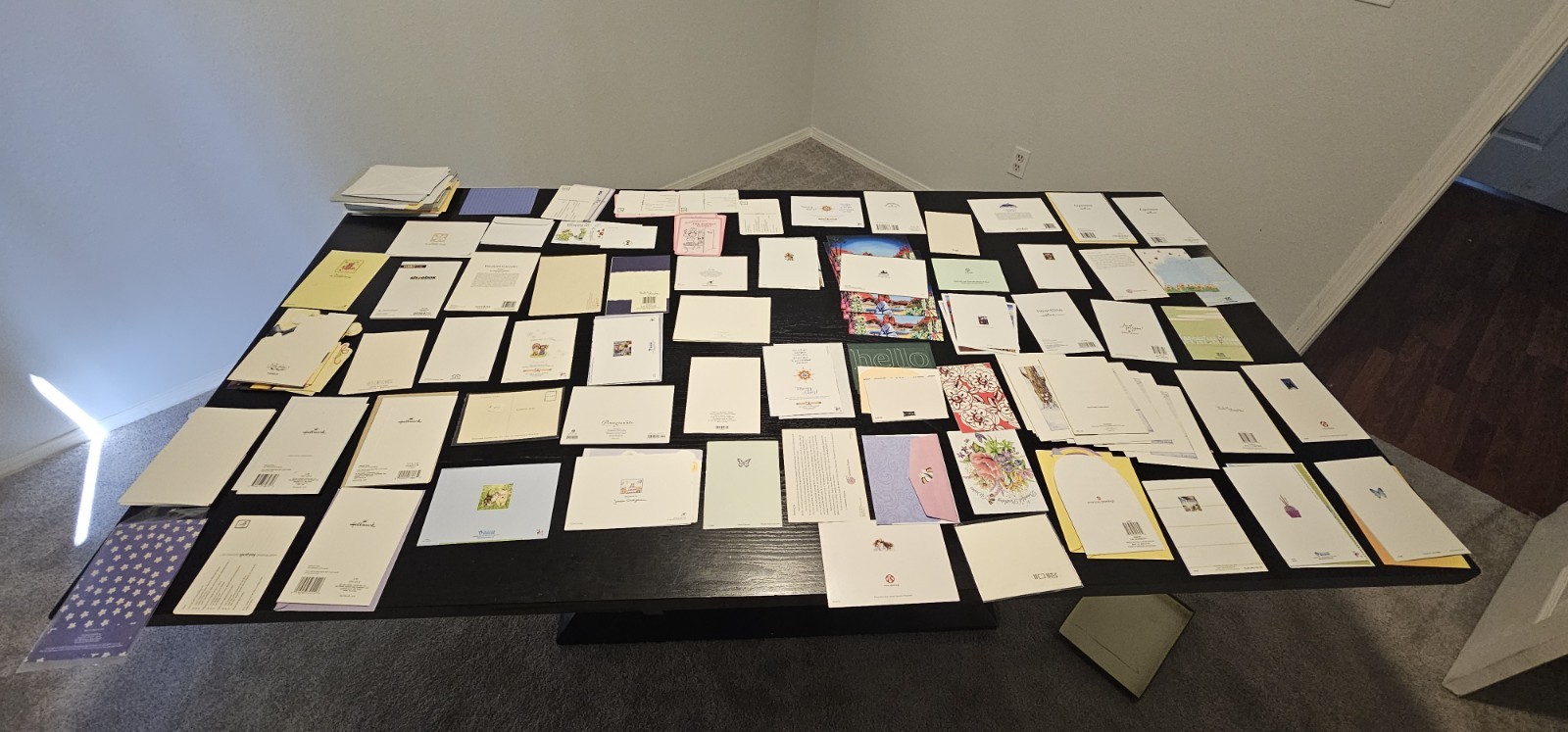 Huge All-Occasion Greeting Card & Postcard Assortment – 250+ Cards/Envelopes