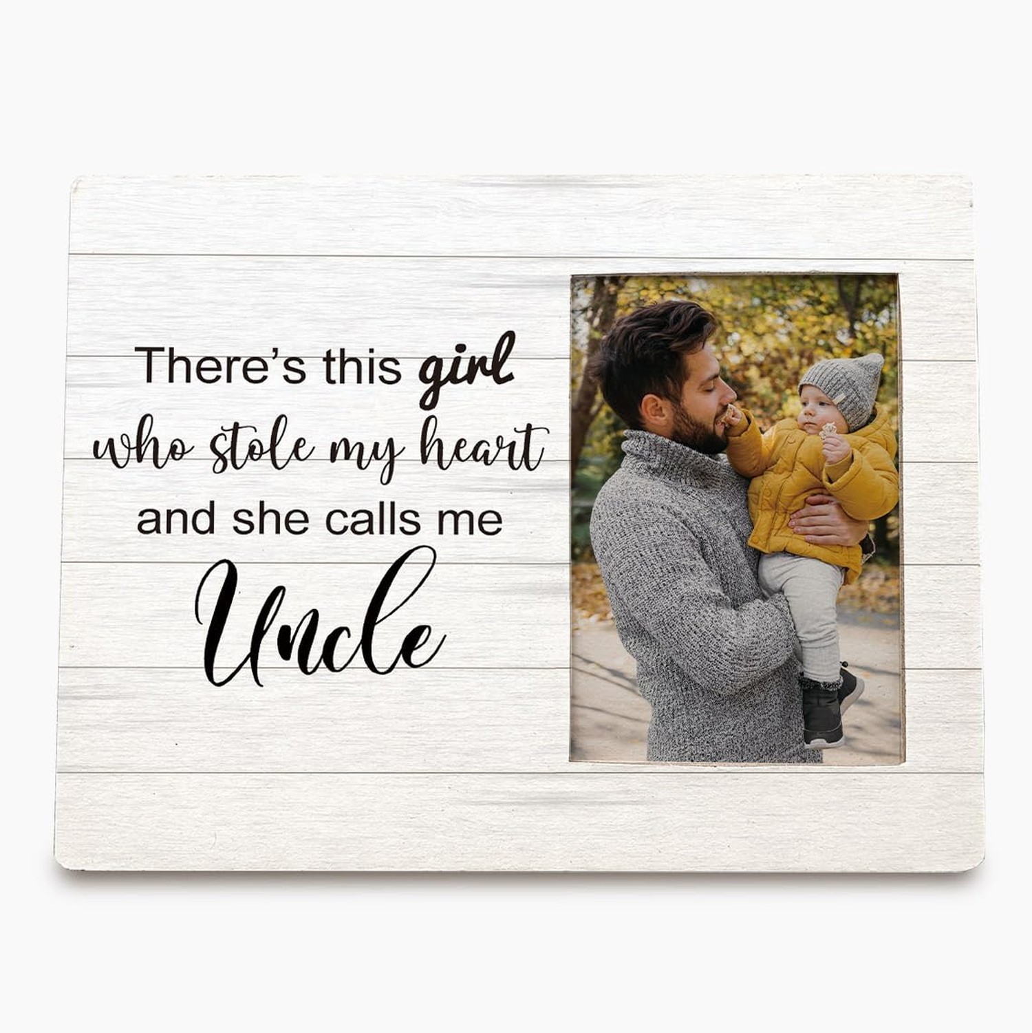 Uncle Gifts from Niece Photo Picture Frame, Fathers Day Chirstmas Birthday Gi…