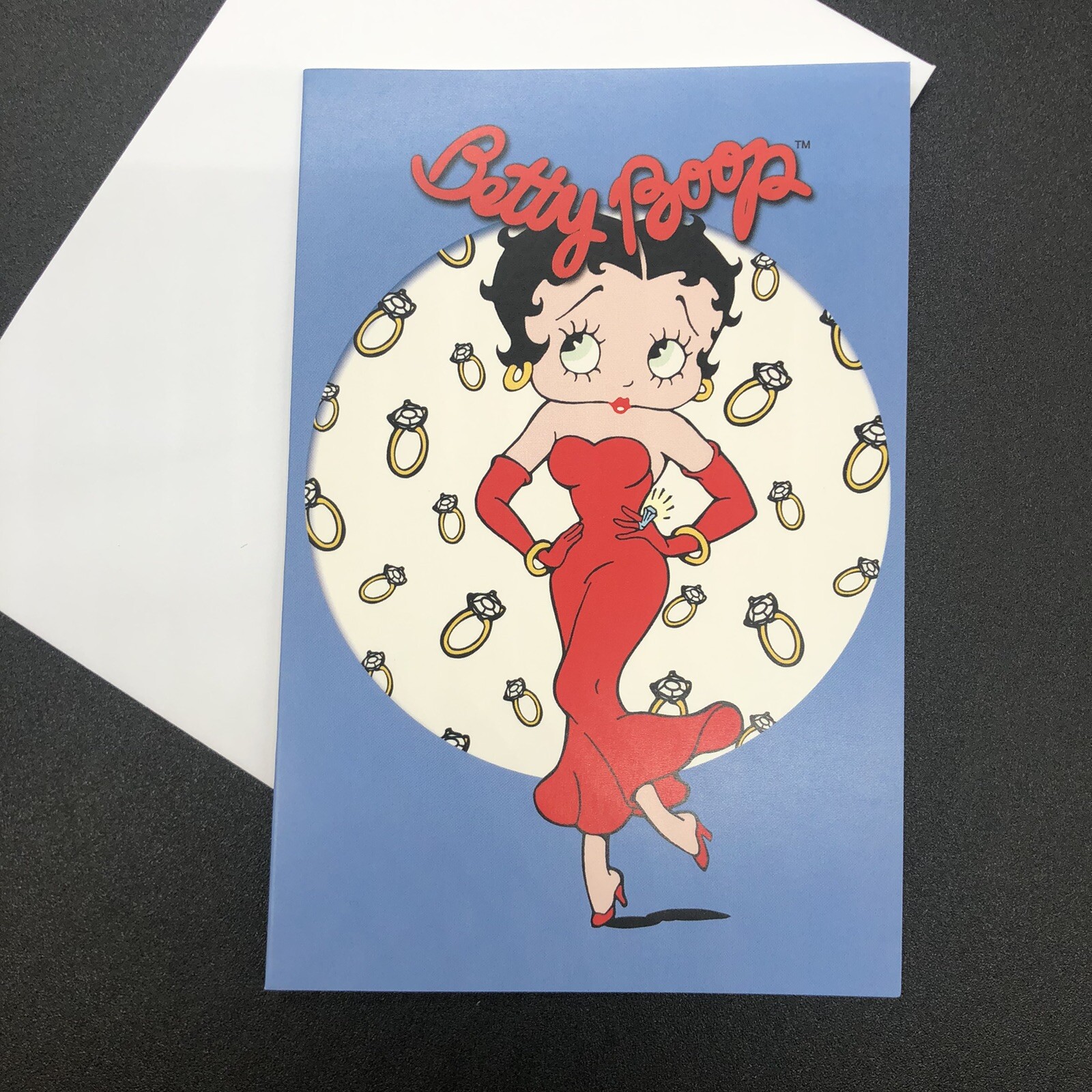 Betty Boop Cards Blank Notecards Envelopes Set Of 4 Different Colors Clean 2003