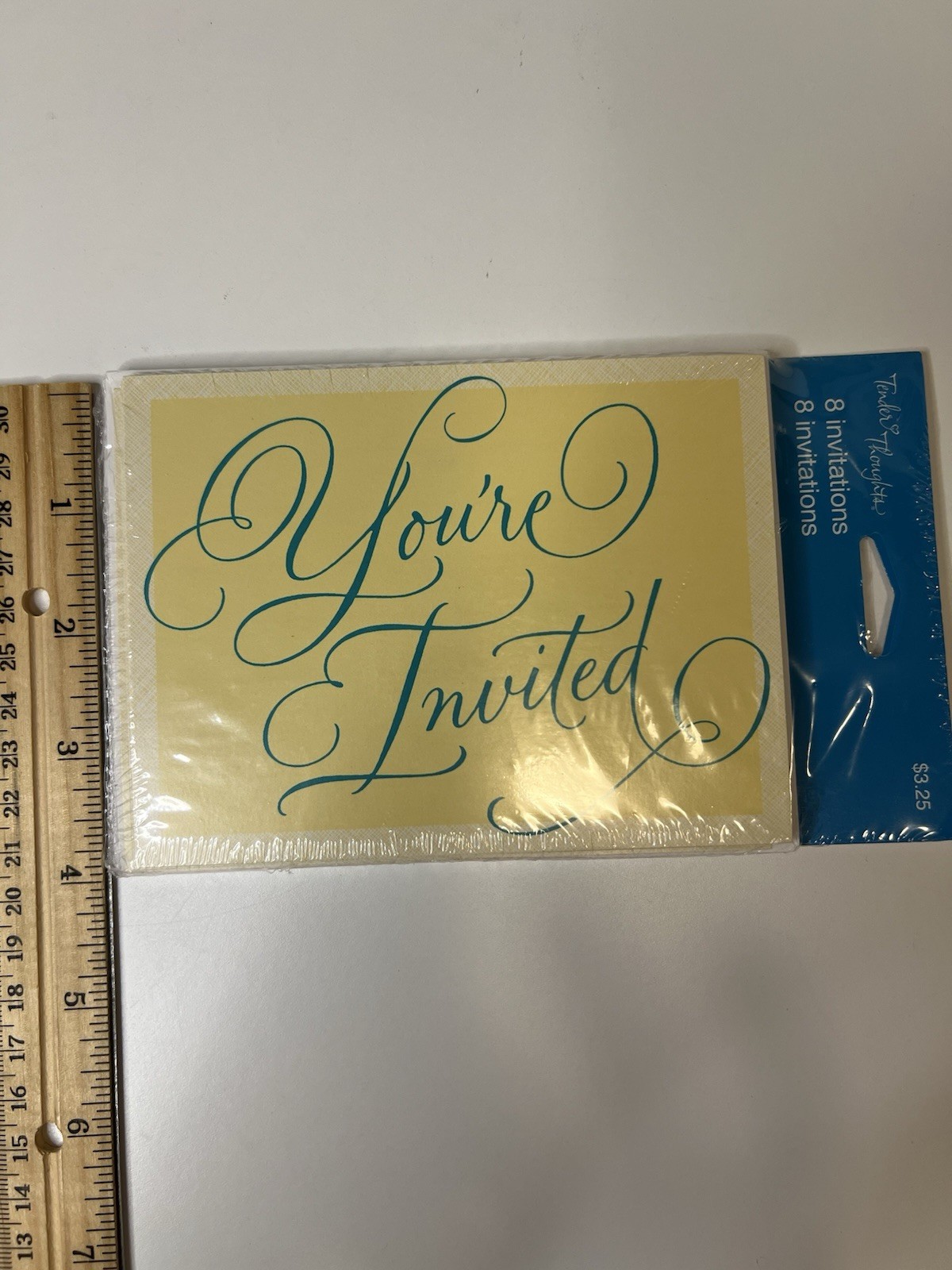 Tender Thoughts Greetings Party Invitations 8 Cards w/ Envelopes (4 packs)