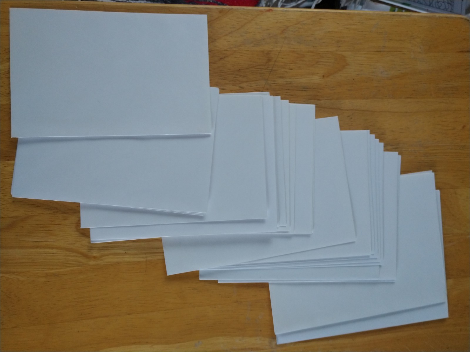 New Greeting Card Envelopes Lot of 25 White