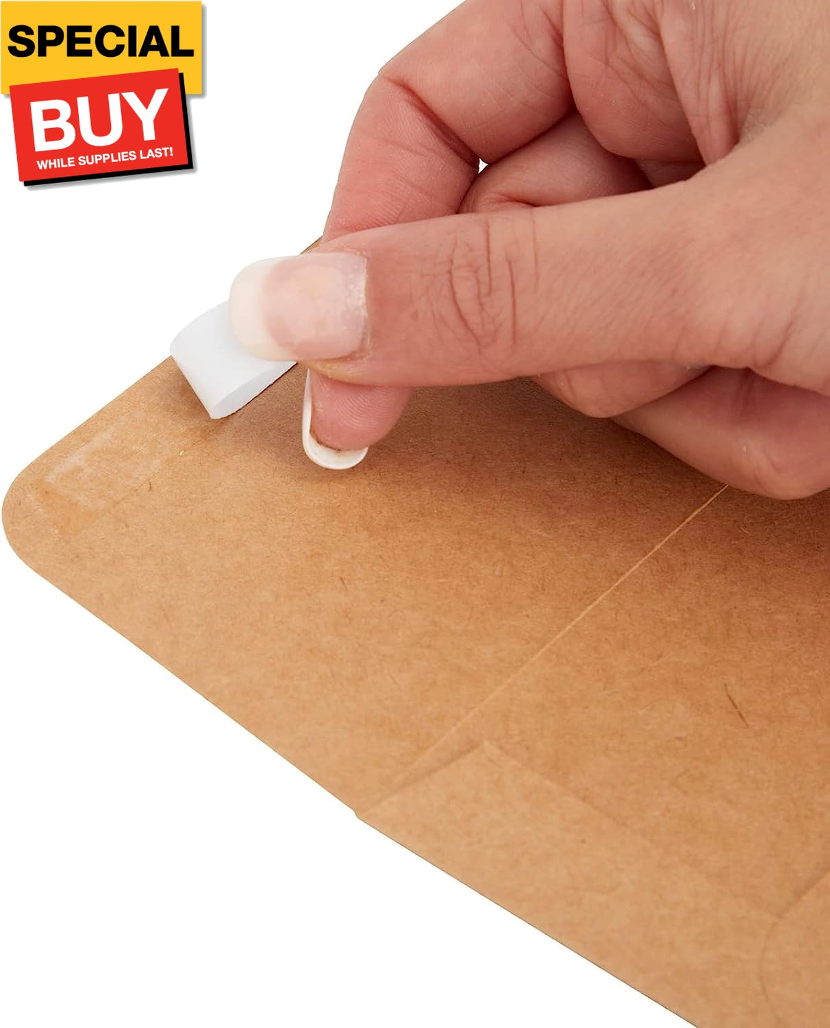 50 Pack Blank A7 Kraft Paper Cards and Envelopes, All Occasion 5X7 Note Cards fo