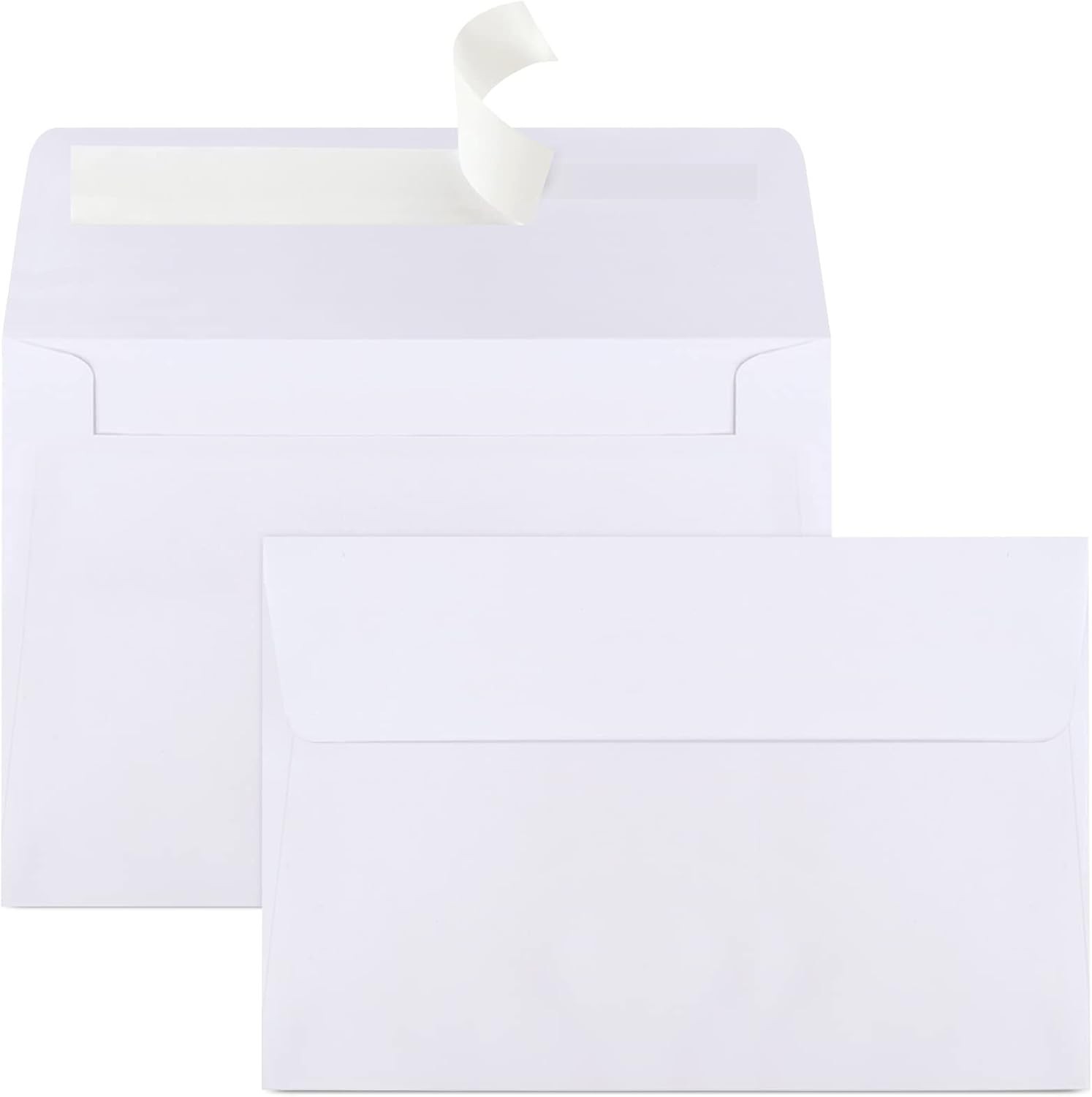 Durable 70 Pack A4 White Envelopes for Invitations & Greetings – Customizable
