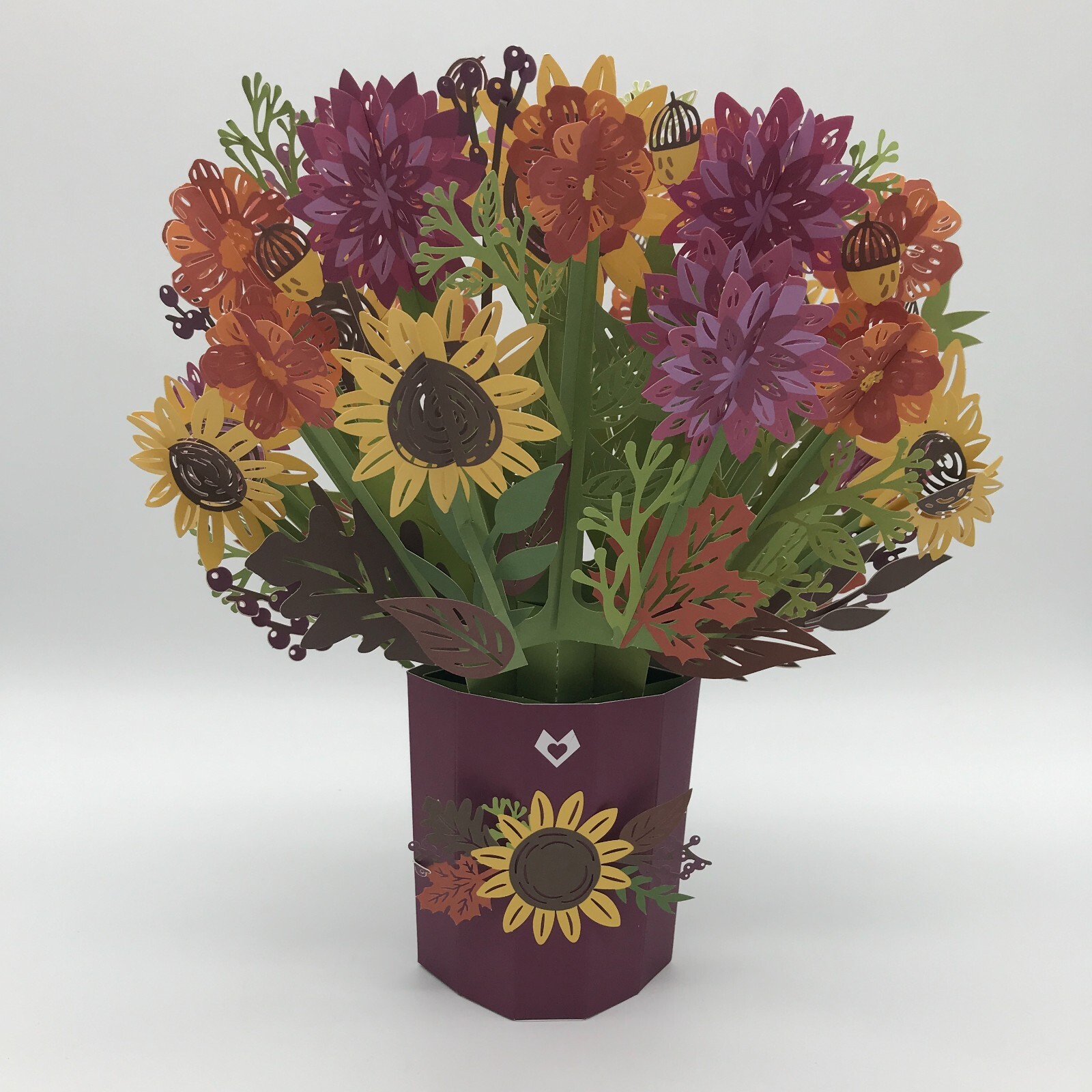 Love Pop Sunflower Bouquet 3D Pop-Up Card