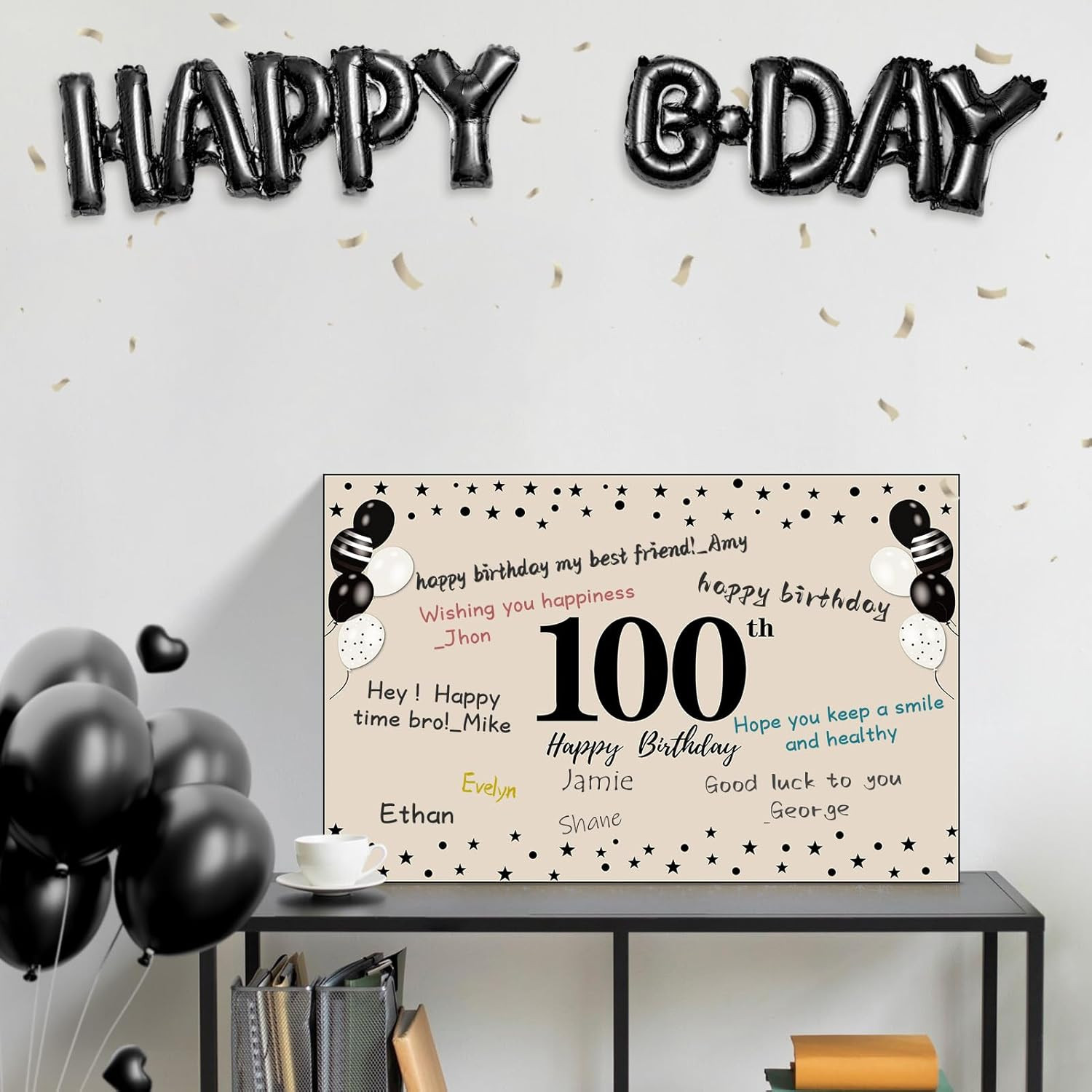 Turypaty Large Vintage 100Th Birthday Card with Envelope for Men Women, 1926 Fun