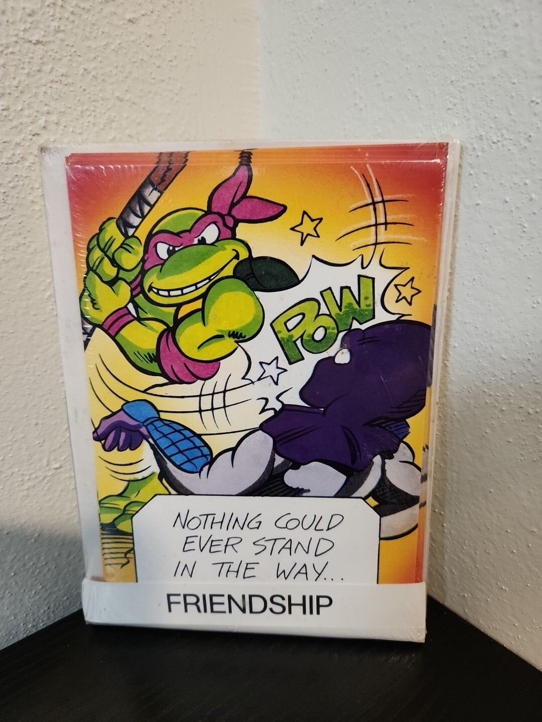 Vintage Teenage Mutant Ninja Turtles Tmnt Friendship Cards 10 Pack Sealed 1989