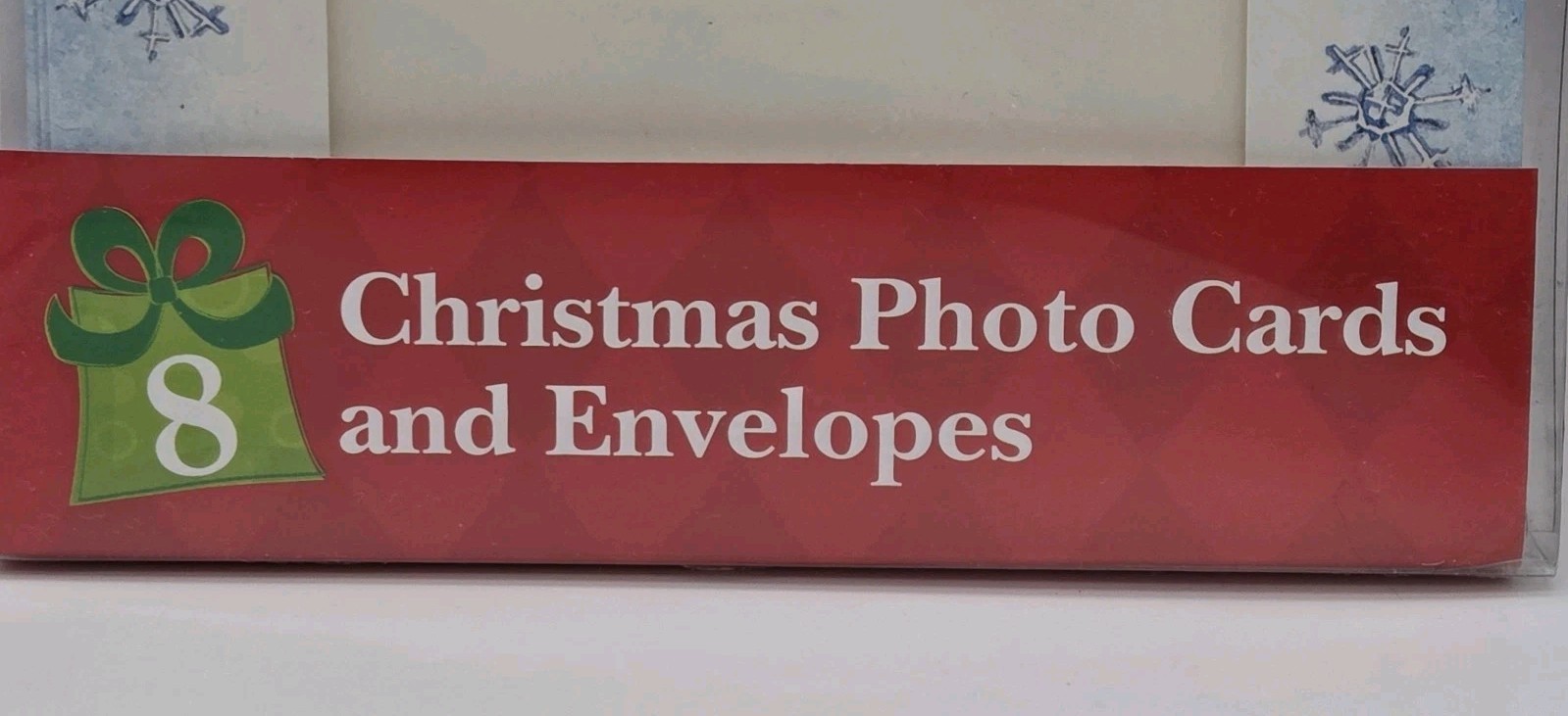 Christmas Photo (4″x6″) Cards & Envelopes 8pk Stands As Picture Frame Lot Of 5