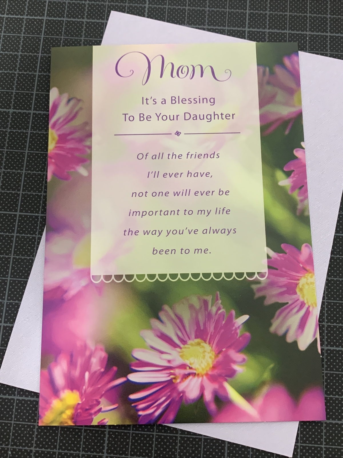 Hallmark Mother’s Day Card From Daughter: You’re Always Important In My Life