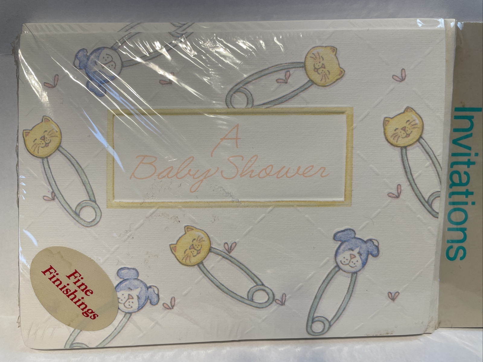 Baby Shower Invitations Unisex 24 Cards & Envelopes Guest List American Greeting