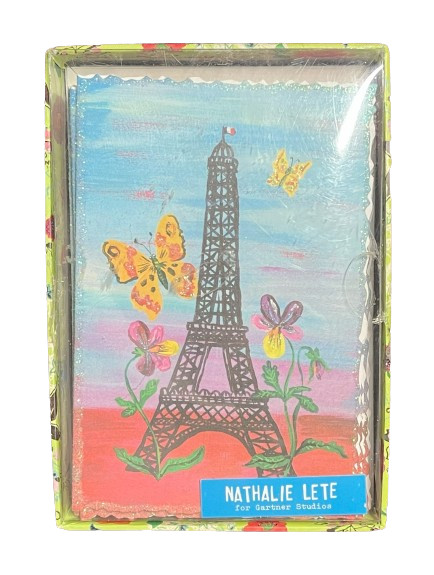 z PARIS EIFFEL Tower Greeting Cards Nathalie Lee 11 Cards And Envelopes