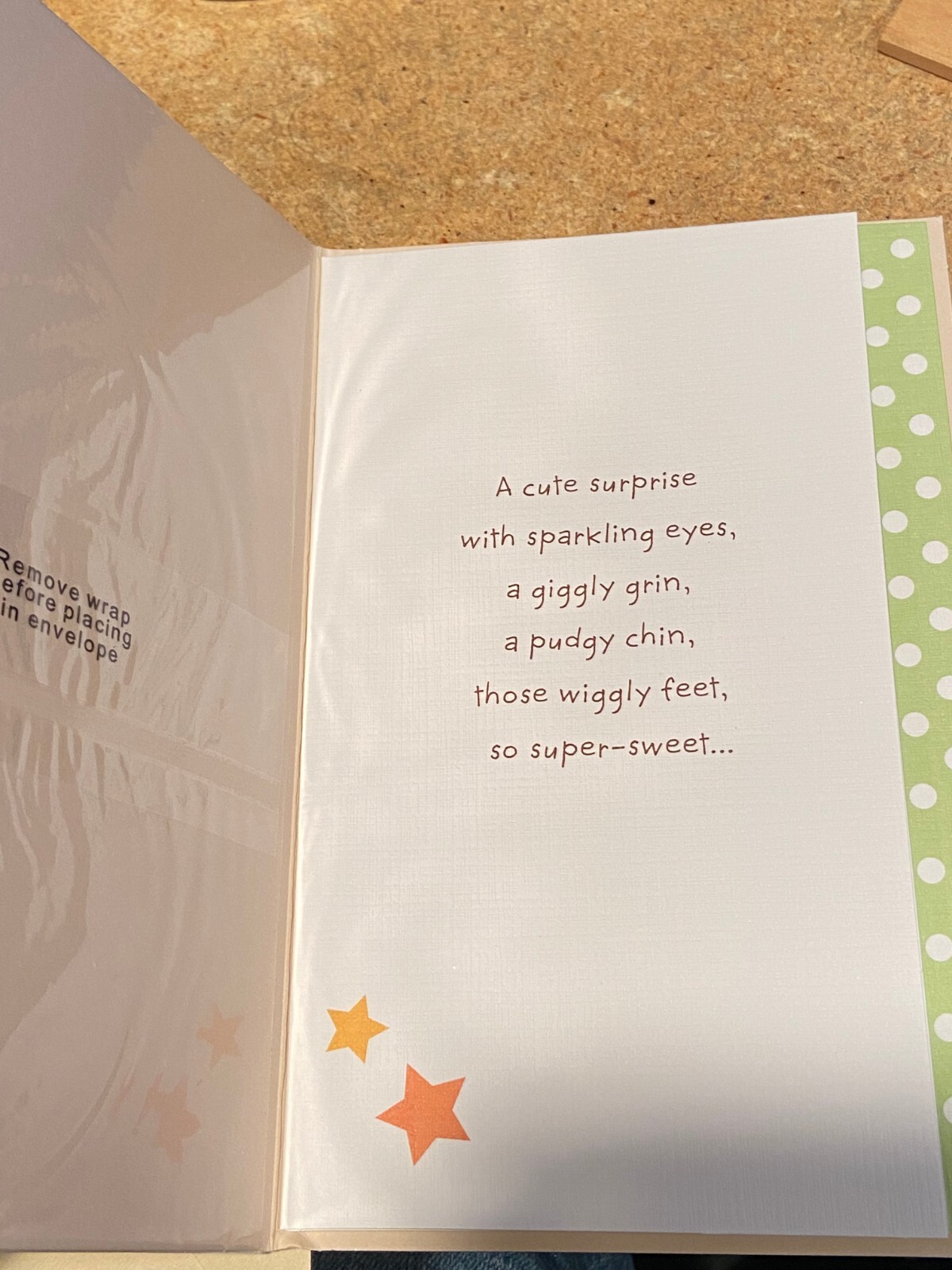 Carlton Cards Neutral Baby’s Almost Here Card *NEW* ccc1