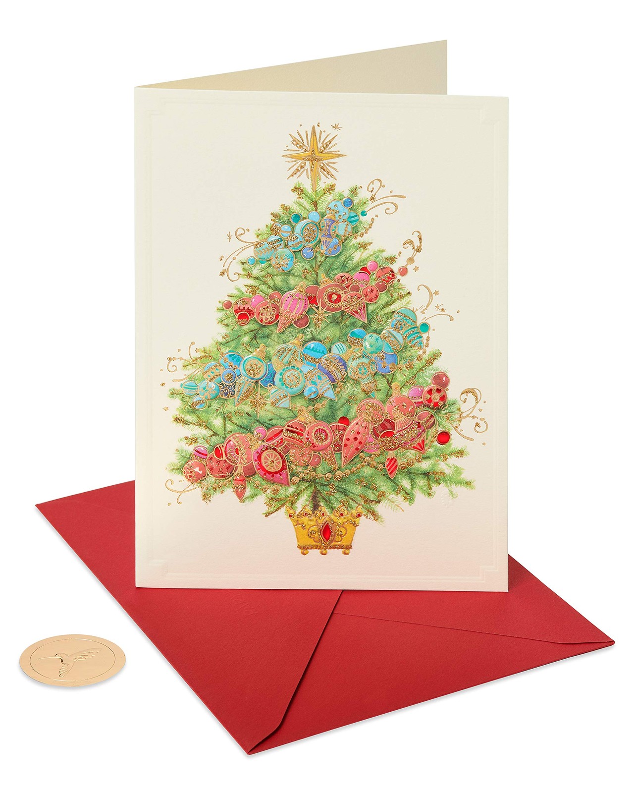 Papyrus Boxed Christmas Cards with Envelopes, Peace and Happiness, Christmas …
