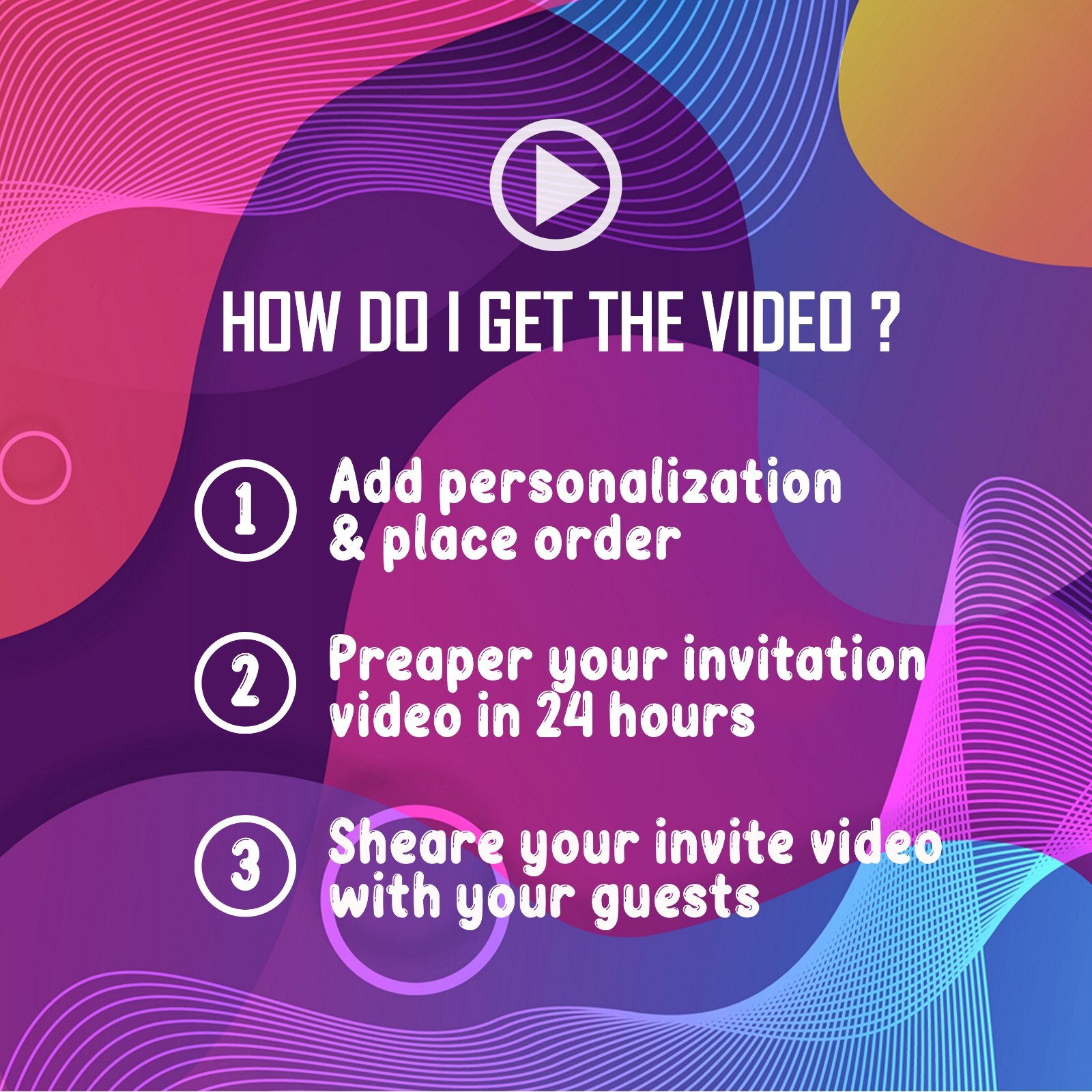 Pokemon Birthday PartyVideo Invitation, Pikachu Digital Animated Invitation