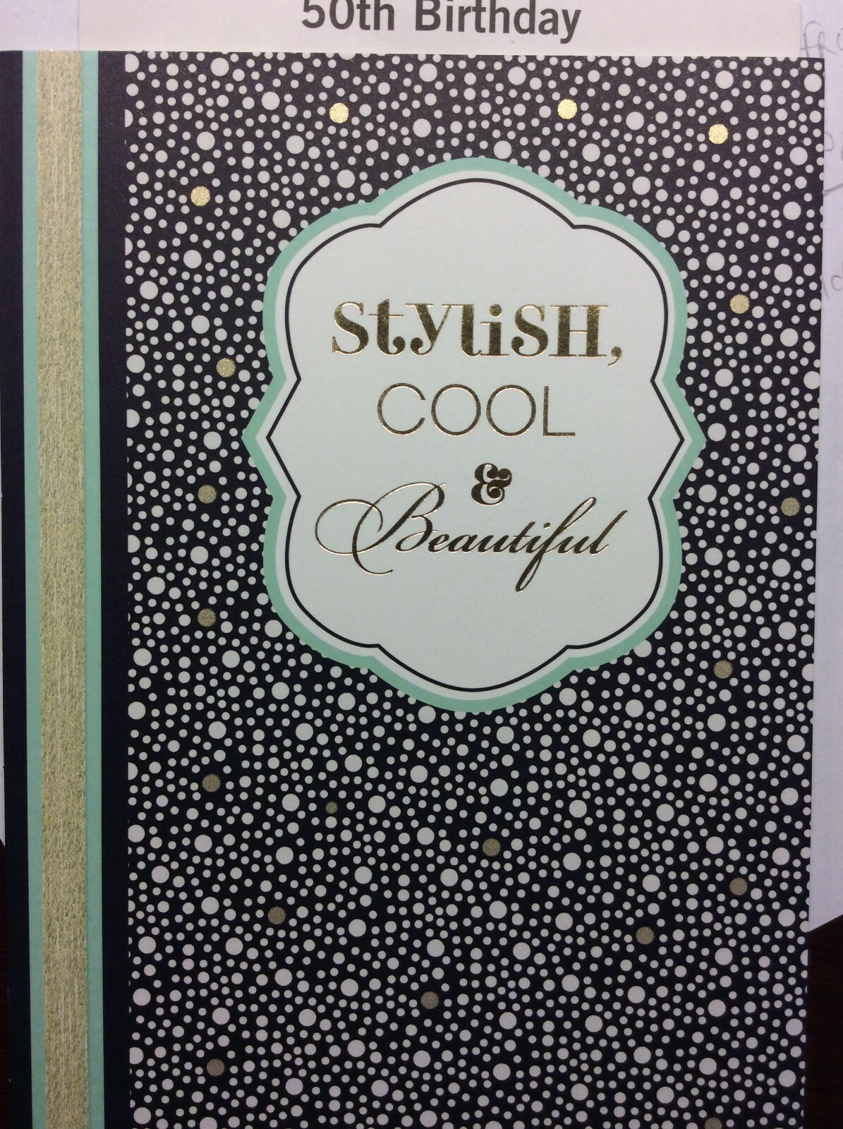 Age 50, 50TH BIRTHDAY Card for Friend or Family HALLMARK 9 choices 50D