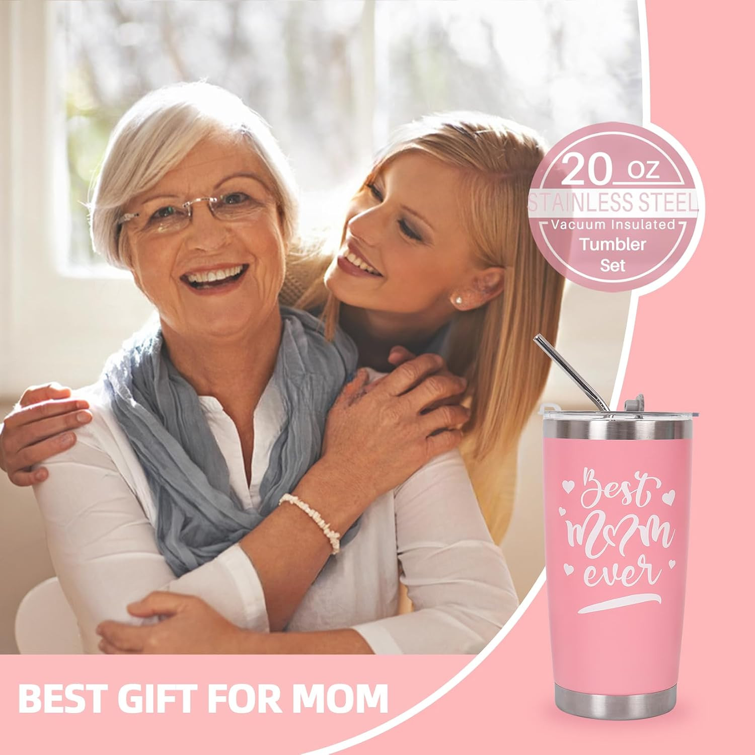 Best Mom Ever Gifts from Son Daughter, Happy Birthday Christmas Mothers Day Idea
