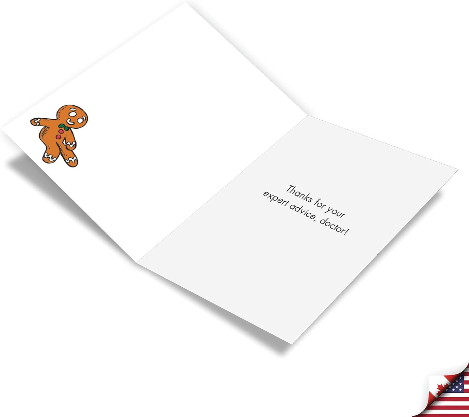 Funny Thank You Dr, Physician, Dr. Greeting Card (Doctor) – with 5 X 7 Inch Enve