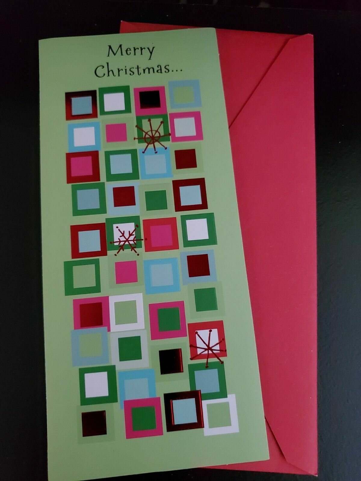 Single Christmas Holiday Season Cards Card Group G