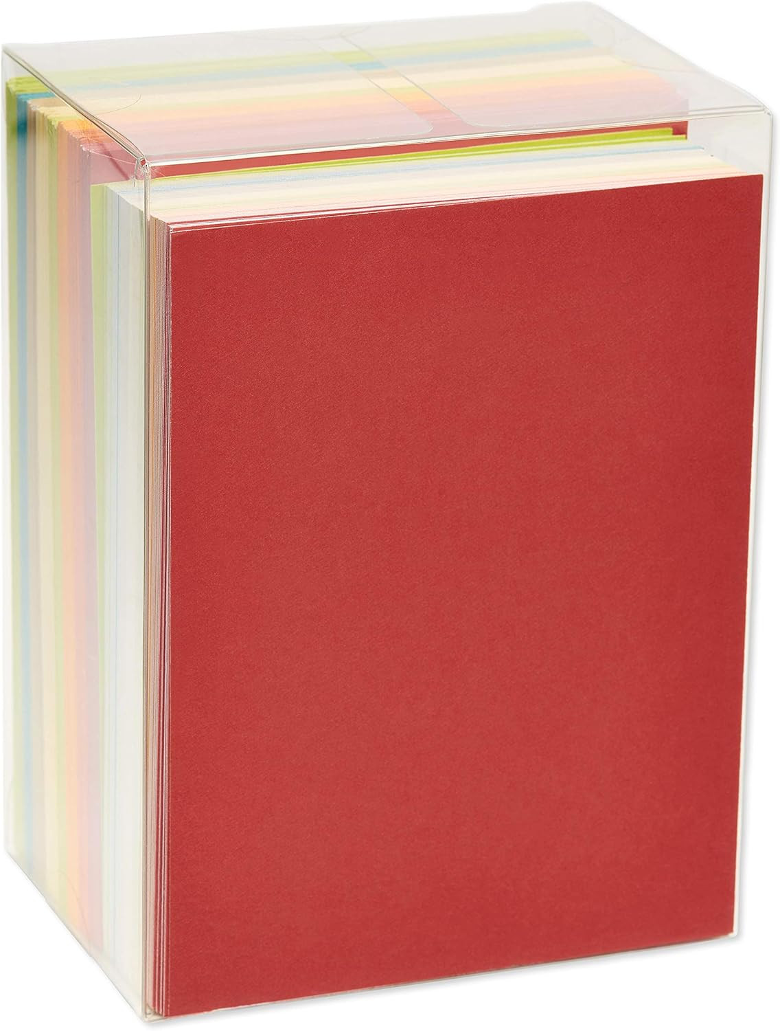 Single Panel Blank Cards with Envelopes, Earthtone Colors (100-Count)