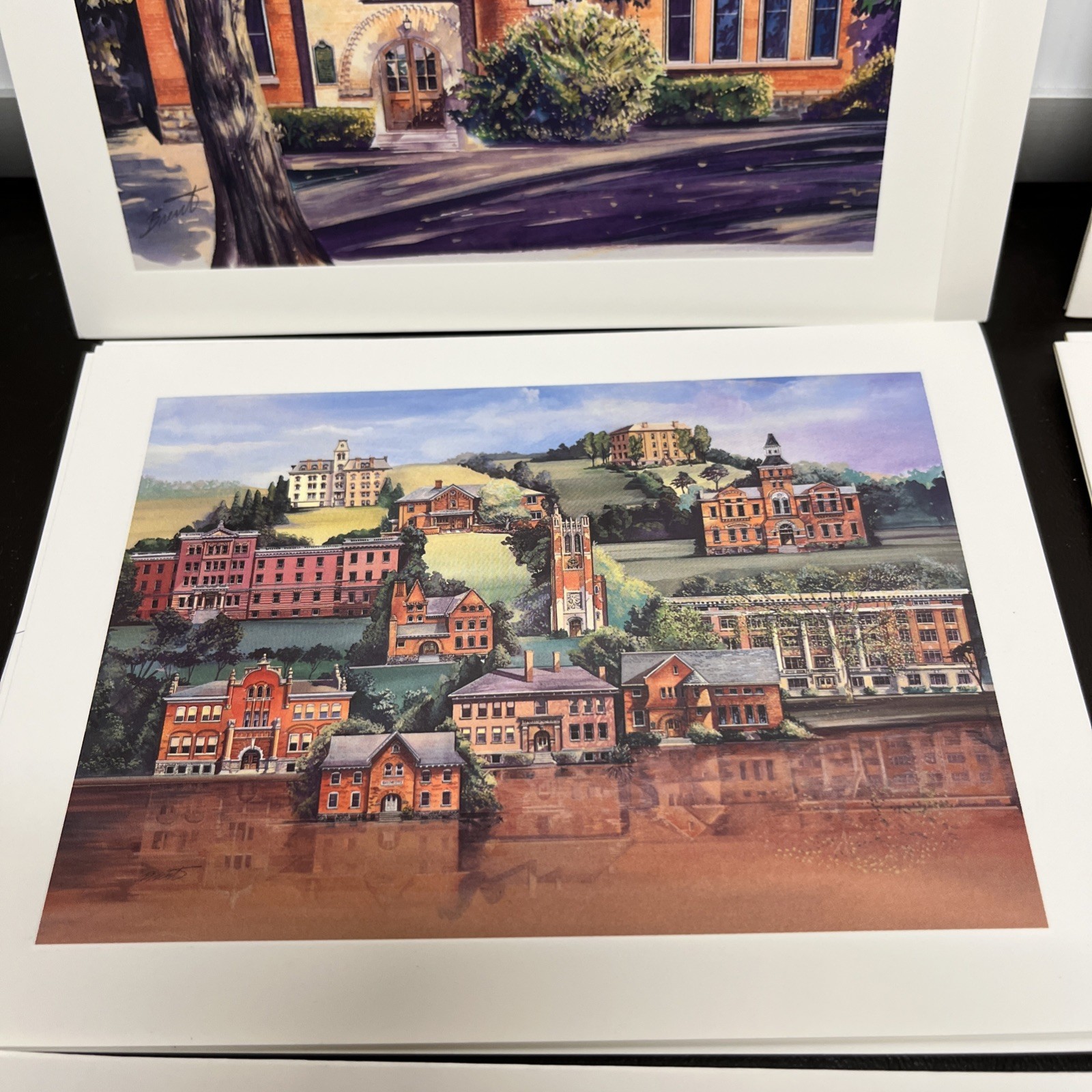 Michigan State University MSU Heritage Notecard set NIB Beaumont Cowles Linton