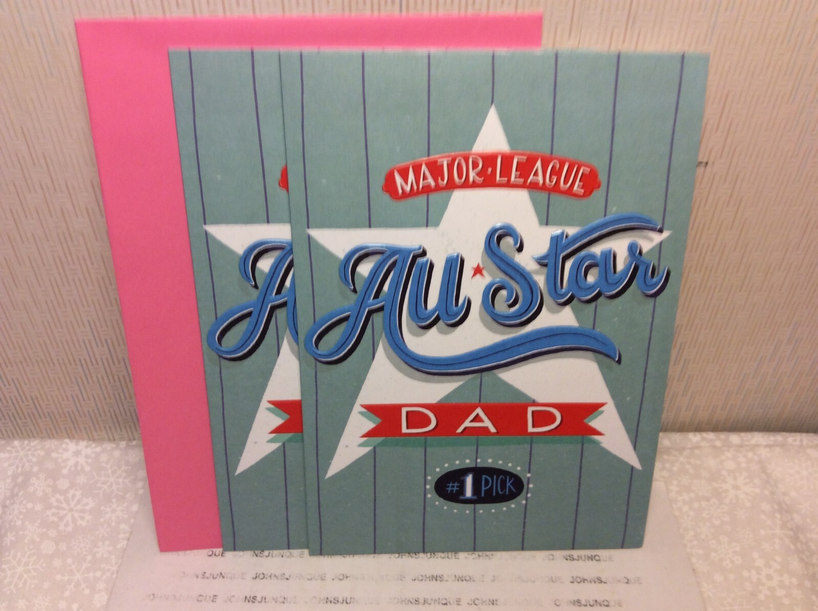RSVP FATHER’S DAY GREETING CARDS New w/Envelopes LOT 2 “ALL-STAR DAD…”