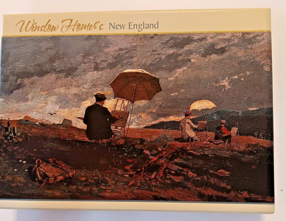 Winslow Homer’s Pomegranate Boxed Notecard Assortment 15 cards New England