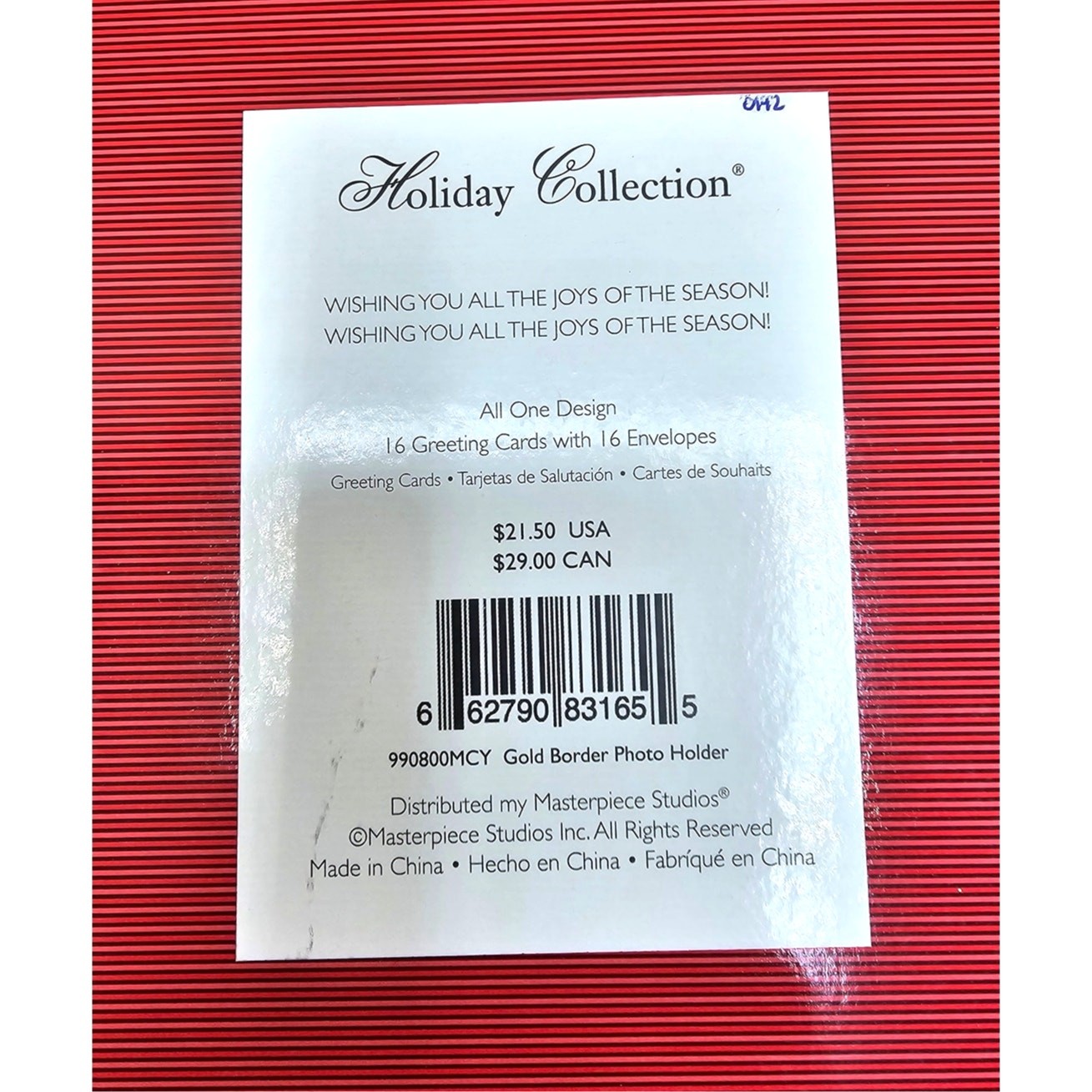 Holiday Collection Christmas Cards And Envelopes 2 Designs 32 Cards Total Macys