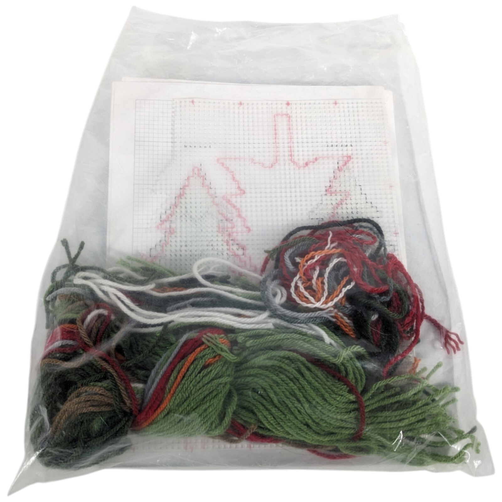 Mary Maxim Holiday Camper Plastic Canvas Tissue Box Crossstitch 30329
