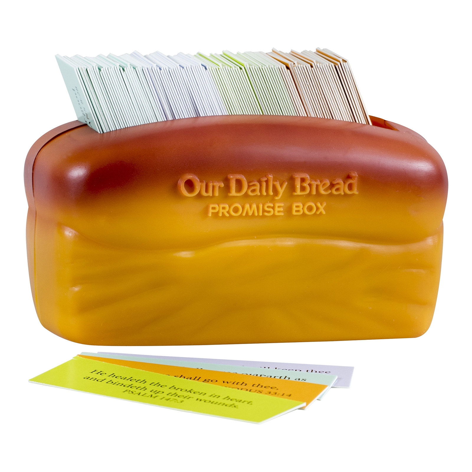Our Our Daily Bread Promise Box with Scripture Cards Inspirational Verses Holder