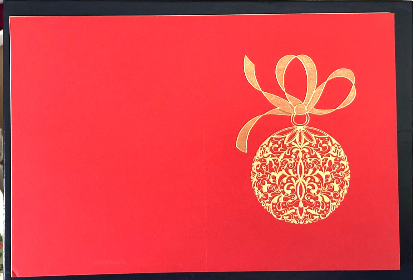 14 LOT Crane Holiday Cards – New- No Eps- Flat Sheets: Corner damages