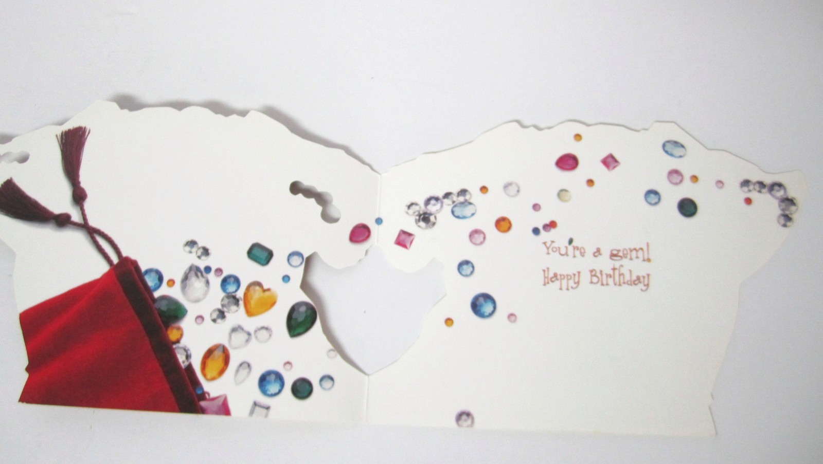Pug Birthday Greeting Card with Envelope “You’re A Gem! Happy Birthday”